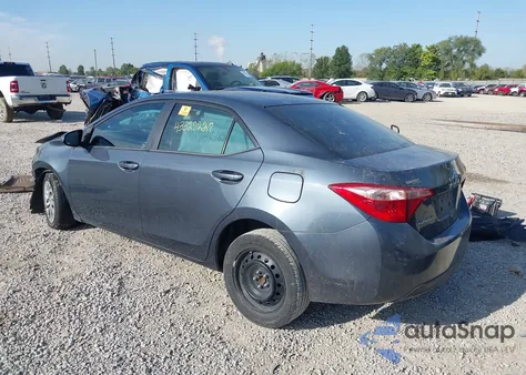 2017 Toyota Corolla Le from USA, damaged, VIN 2T1BURHE8HC880741